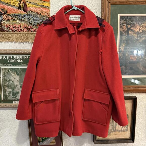 Other - Vintage 70s RARE St. Germain Des Près Wool‎ Lined Jacket Size XL